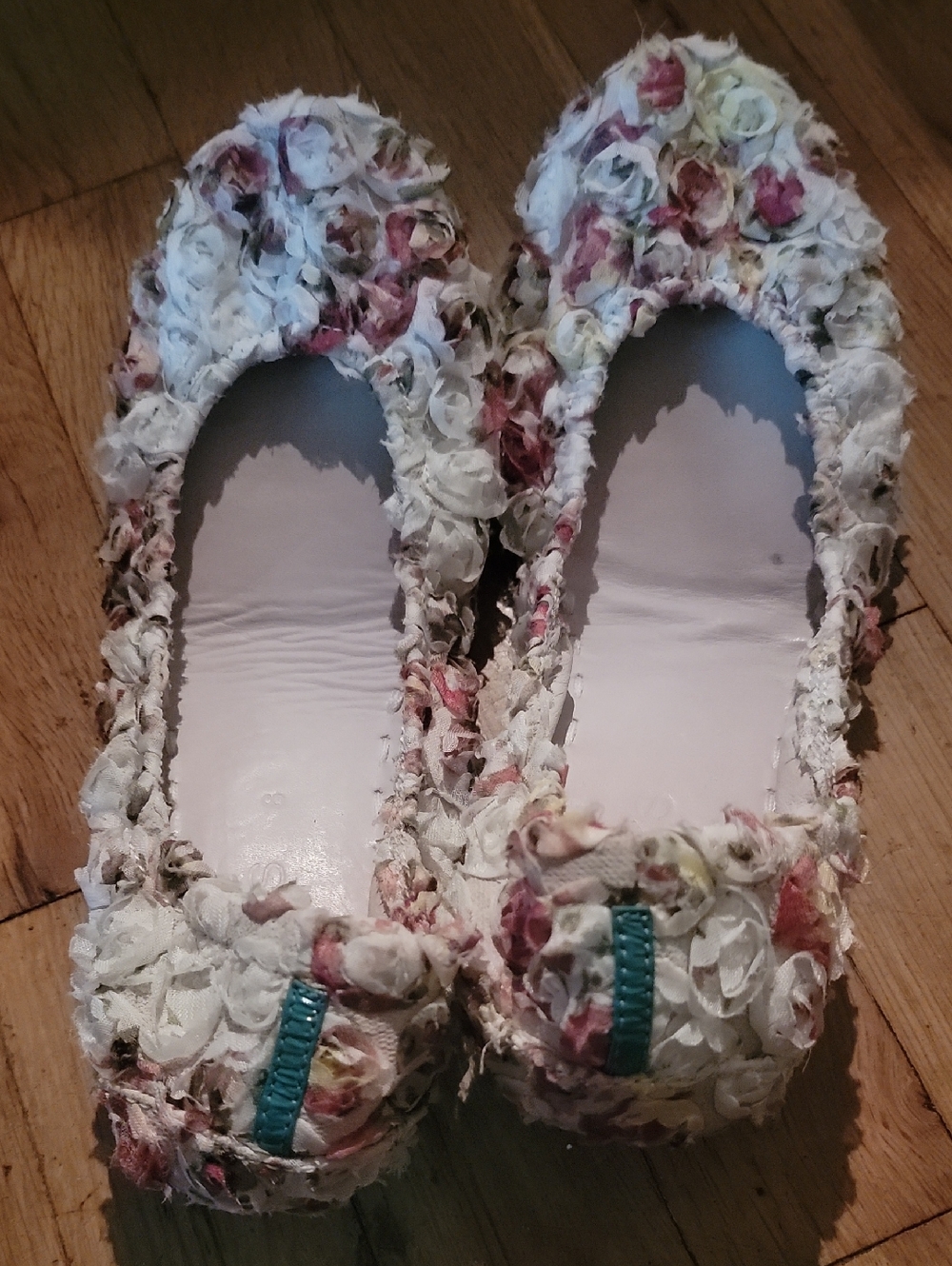 Tieks Rose Garden Size 8 VGUC